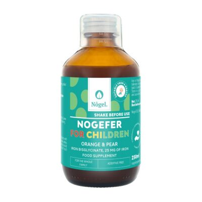 NOGEFER Iron syrup for children, orange and pear, 250 ml, 25 mg/10 ml