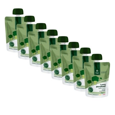 8-PACK: Organic broccoli with iron, 70 g x 8