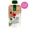 Organic oat and rice porridge with apple, peach, blackcurrant and iron, 100 g