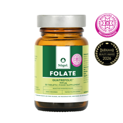 Folate, Quatrefolic®, 50 tablets