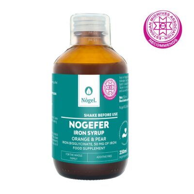 NOGEFER Iron syrup with orange and pear, 250 ml, 50 mg/15 ml